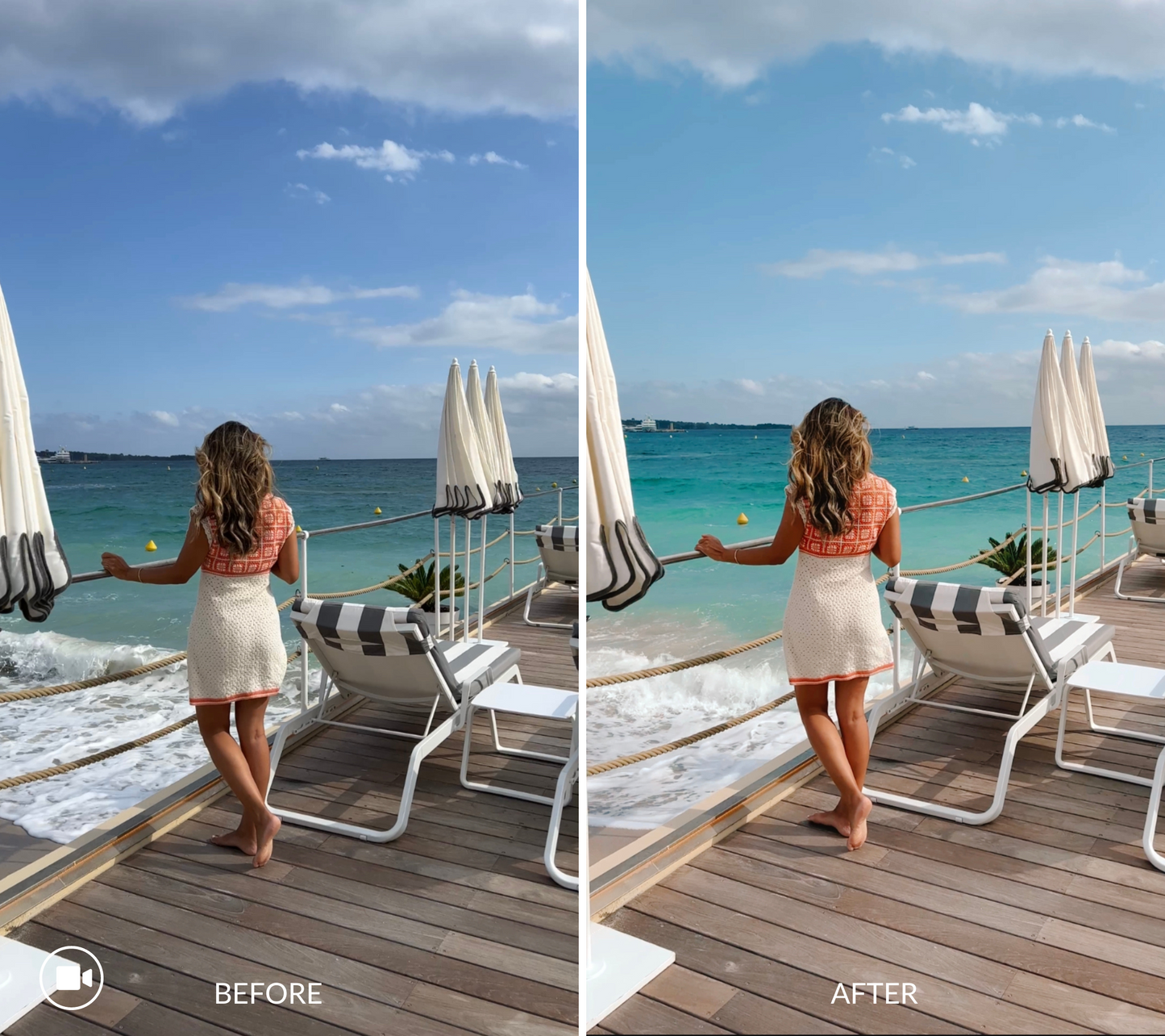RIVIERA SUMMER - Video Filters & Photo Presets