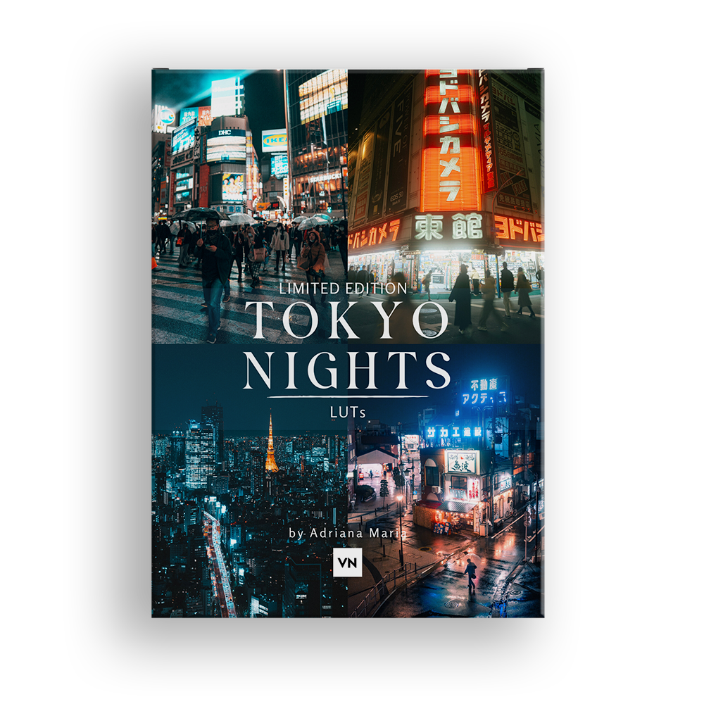iPhone LUTs Tokyo Night City Scape Video Filters