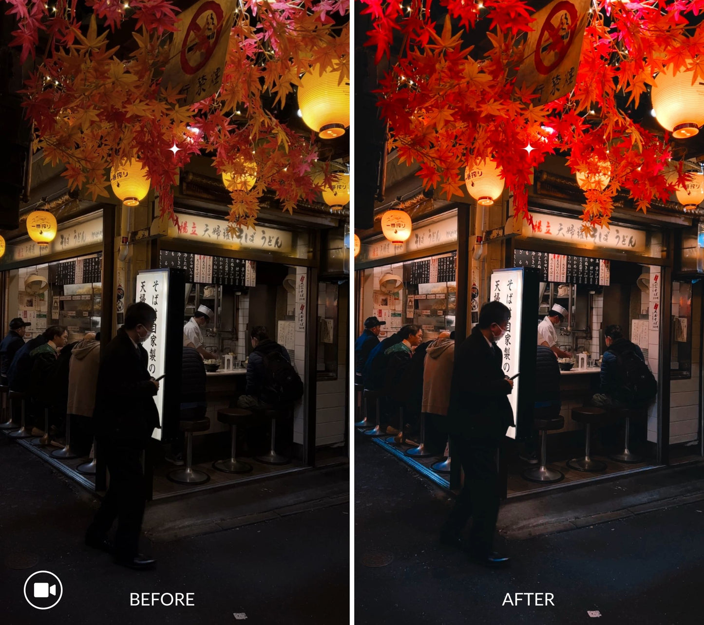 Tokyo Night iPhone LUTs