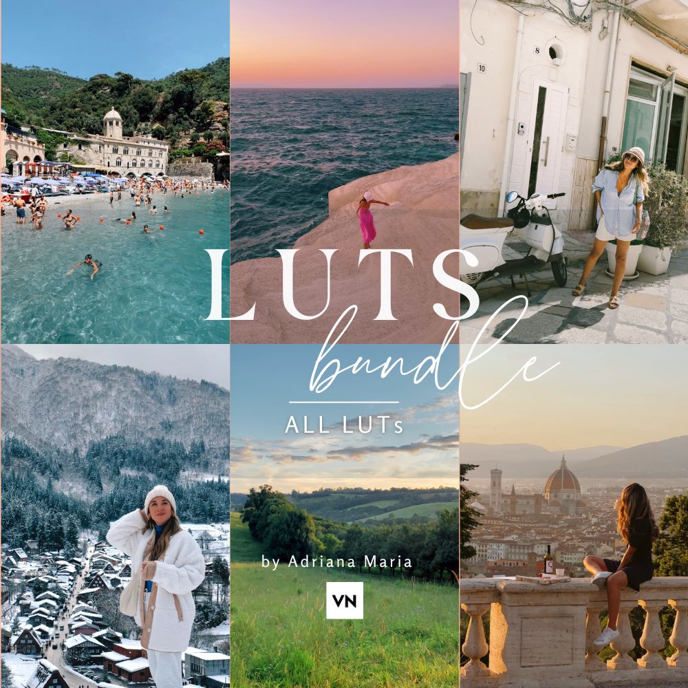 Mobile video filter & iPhone LUTs bundle