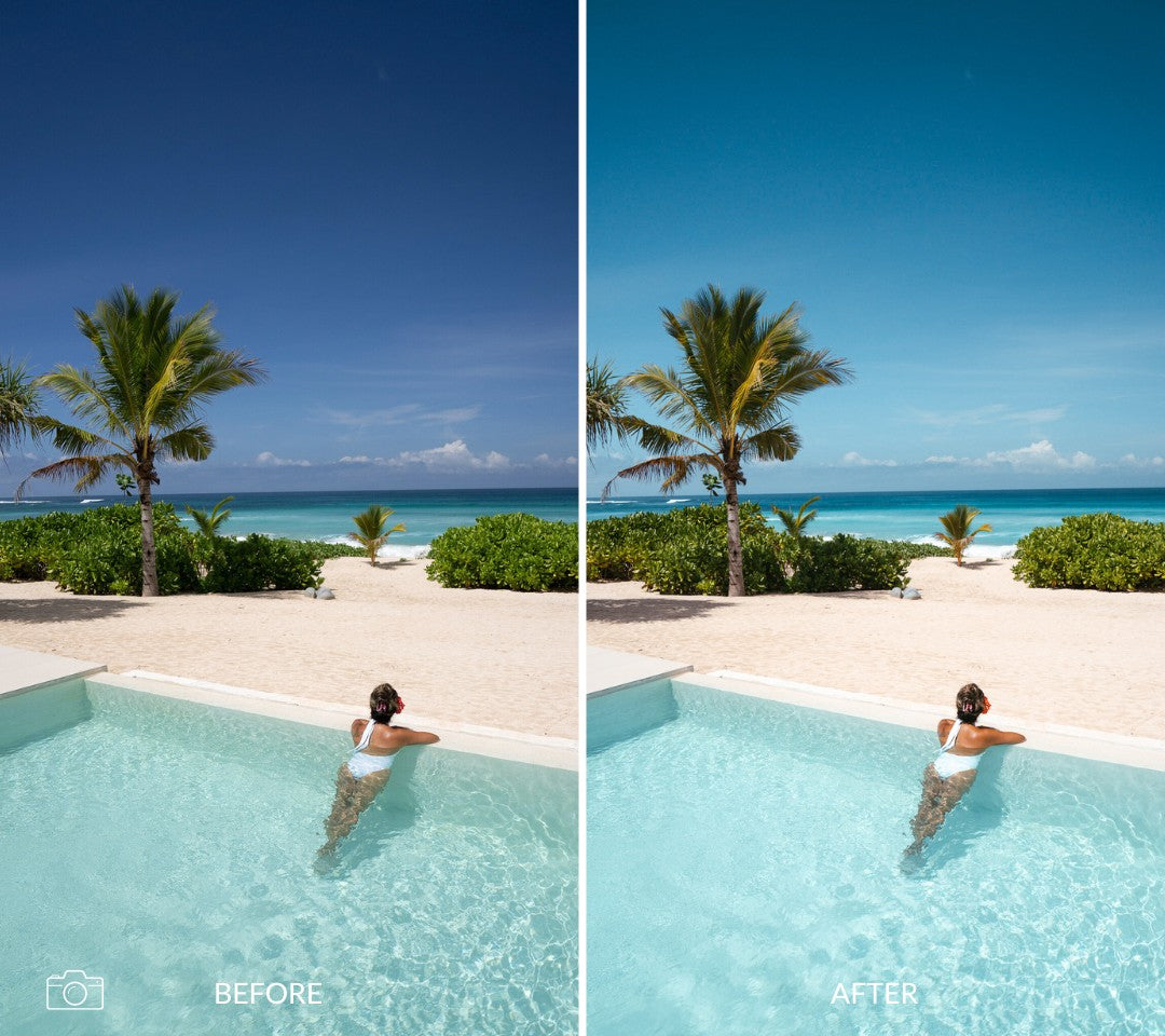 tropical travel presets for instagram