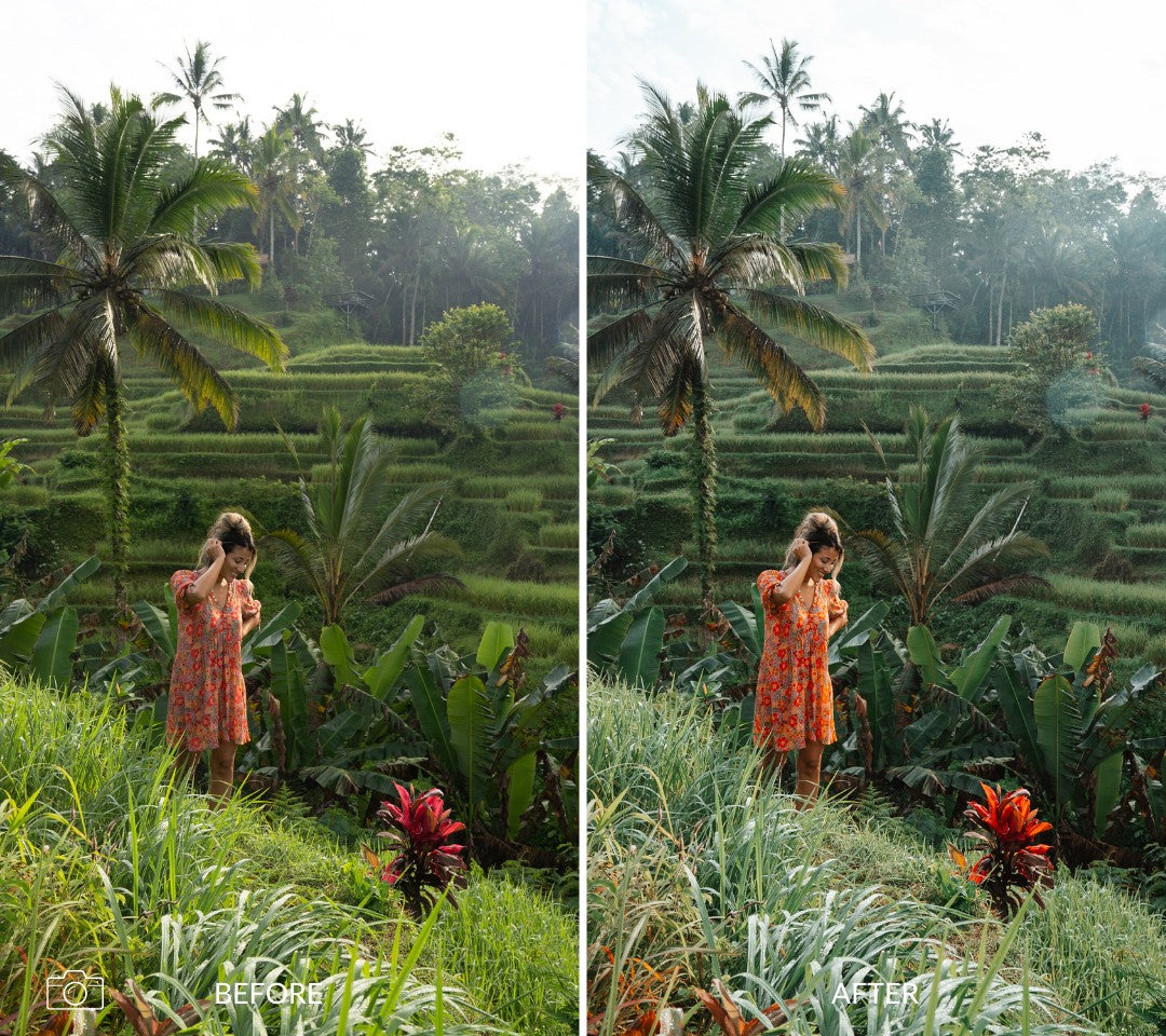 orange & Teal iPhone LUTs and Lightroom presets collection