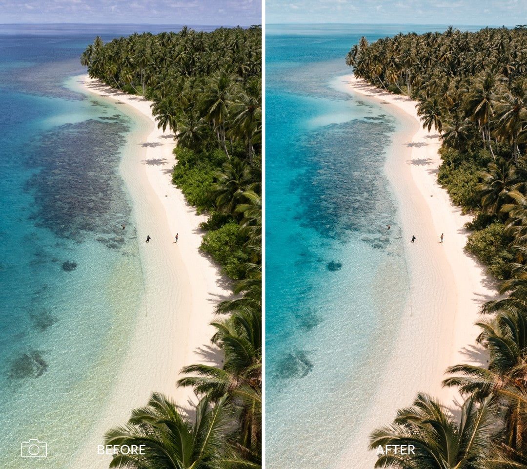 orange & Teal iPhone LUTs and Lightroom presets collection