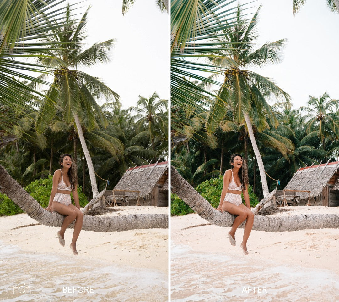 tropical travel presets for instagram